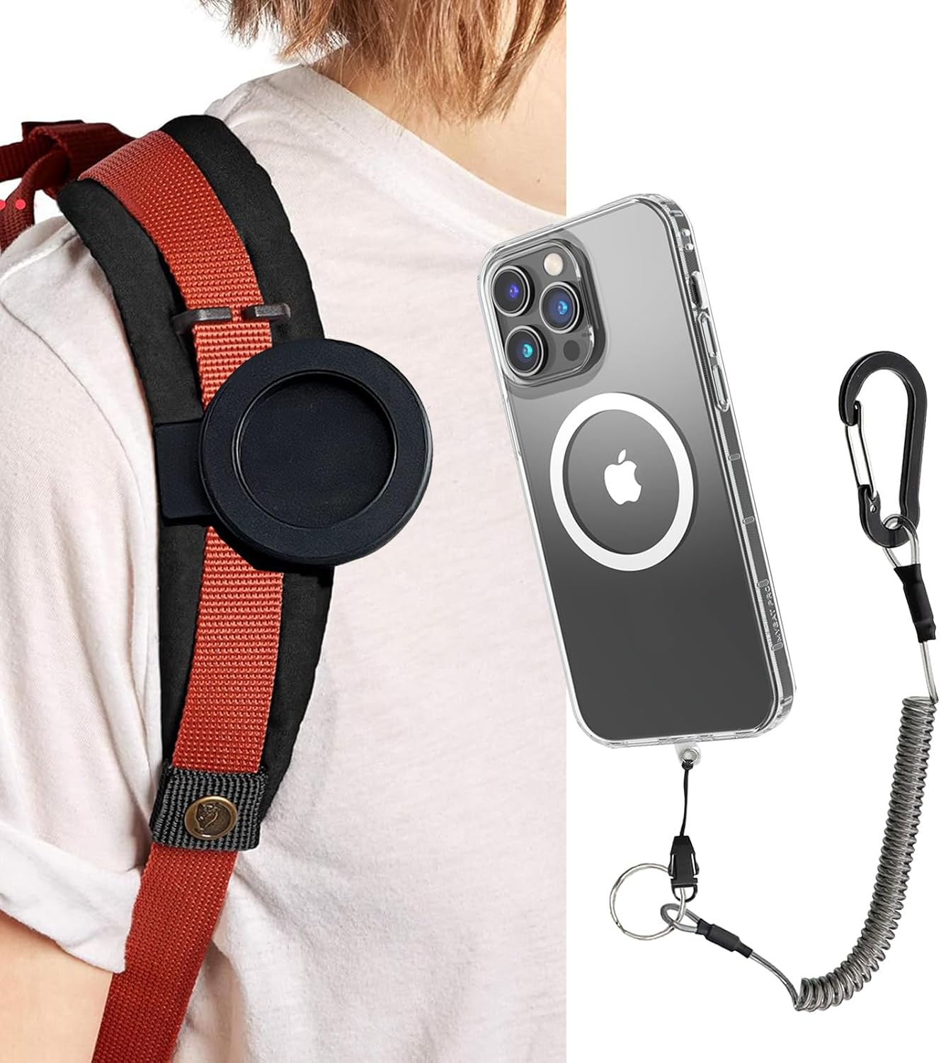 HEZEN Magnet-Clip ⁢für Rucksackgurte