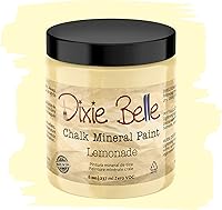 Vista 33 de Dixie Belle Paint Company - Pintura con acabado de tiza para muebles, color blanco lino (Drop Cloth), 8 fl oz, pintura mineral color blanco lino mate