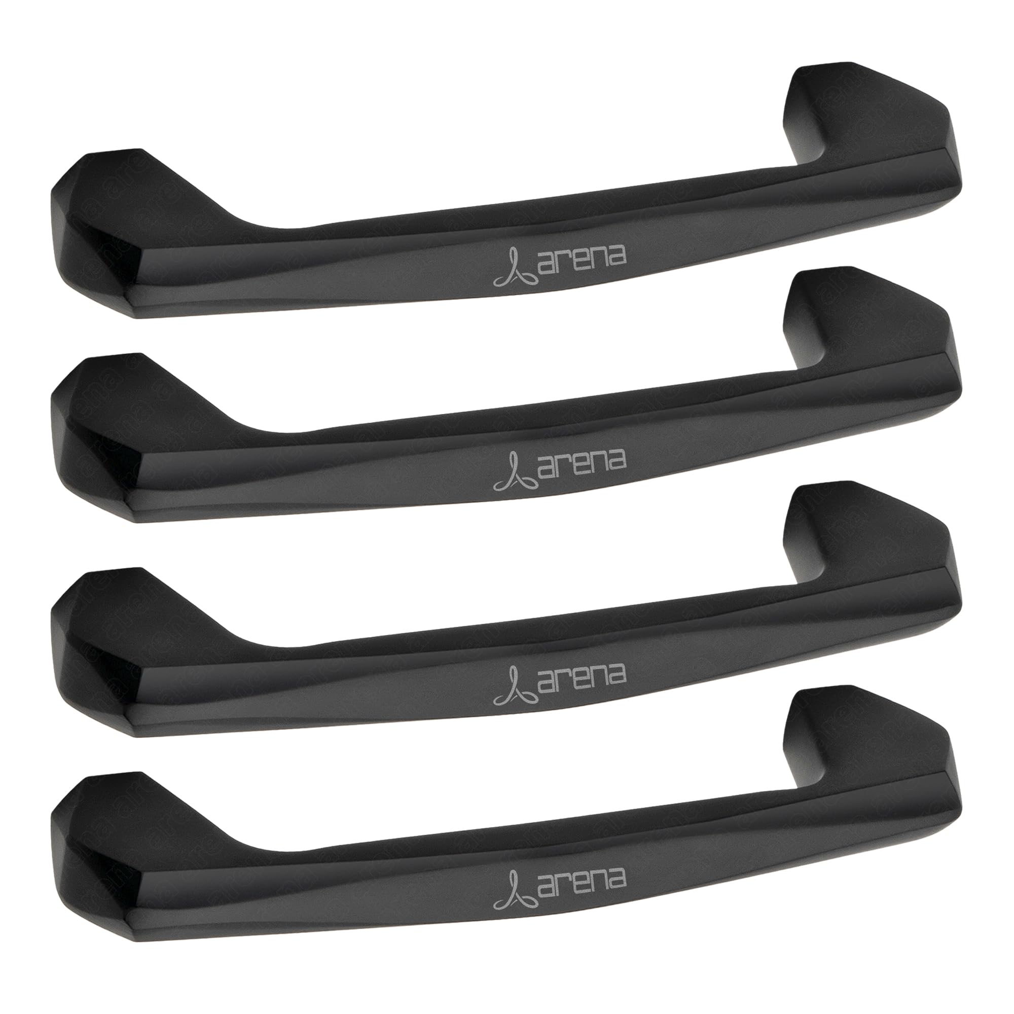 Sponsored Ad - Bathroom Cabinet Handles Black Matt/Push-Pull Handle, Bar Push Pull Kitchen Drawer Handle, Furniture Handle, Door and Drawer Handles (4 Inch | Pack of 4 | 96mm)