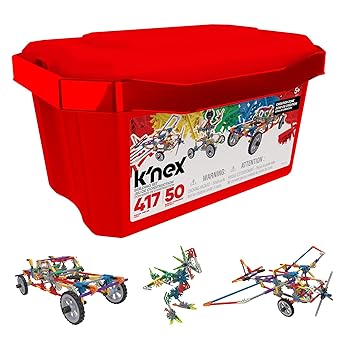 K'NEX Creation Zone Building Set 50 Model 417 Piece