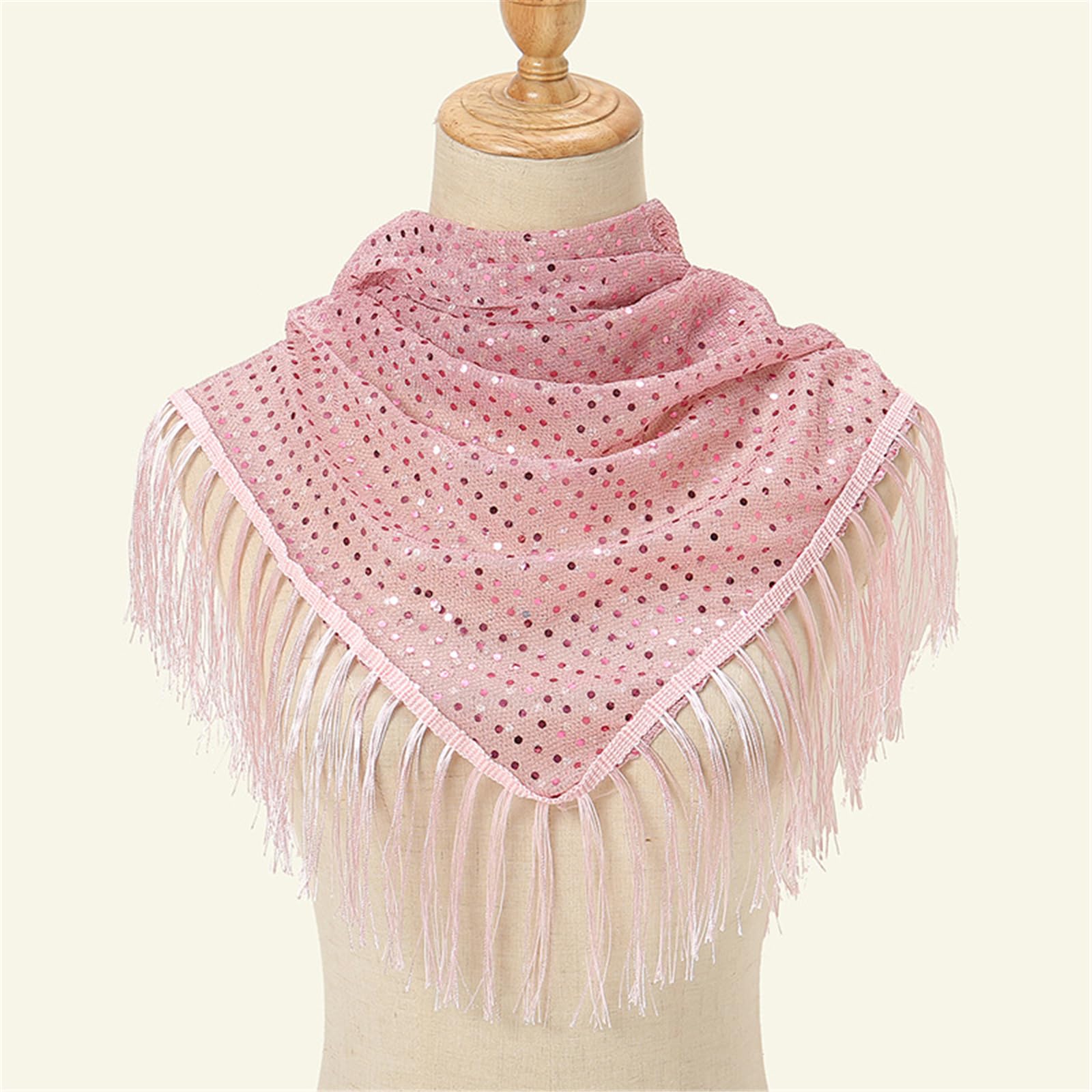 Bufandas De Piel De Visón Para Mujer, Bufandas De Punto, A La Moda, Con