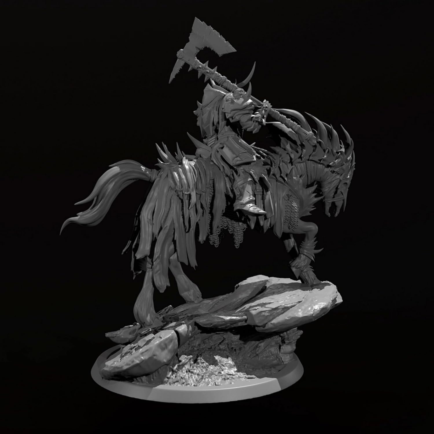 1/35 古代地獄の騎士戦士 レジンモデルキット 未塗装・未組立 レジンモデルパーツ // Fx6u-2