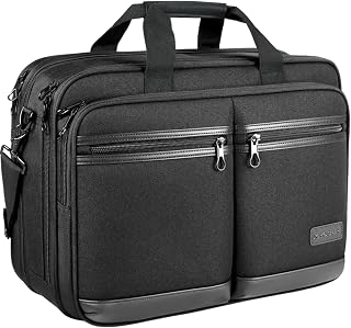 KROSER Expandable Laptop Bag 17.3 inch Laptop Briefcase