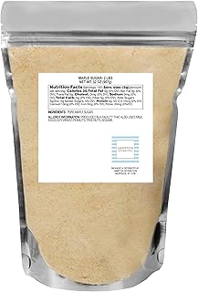 Maple Sugar, 2 Pound Resealable Bag, All-Natural, Perfect for Cooking, Baking & Blending
