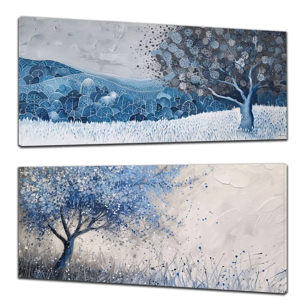 Amazon | 2枚セット ダイヤモンドアート 木 30x70cm