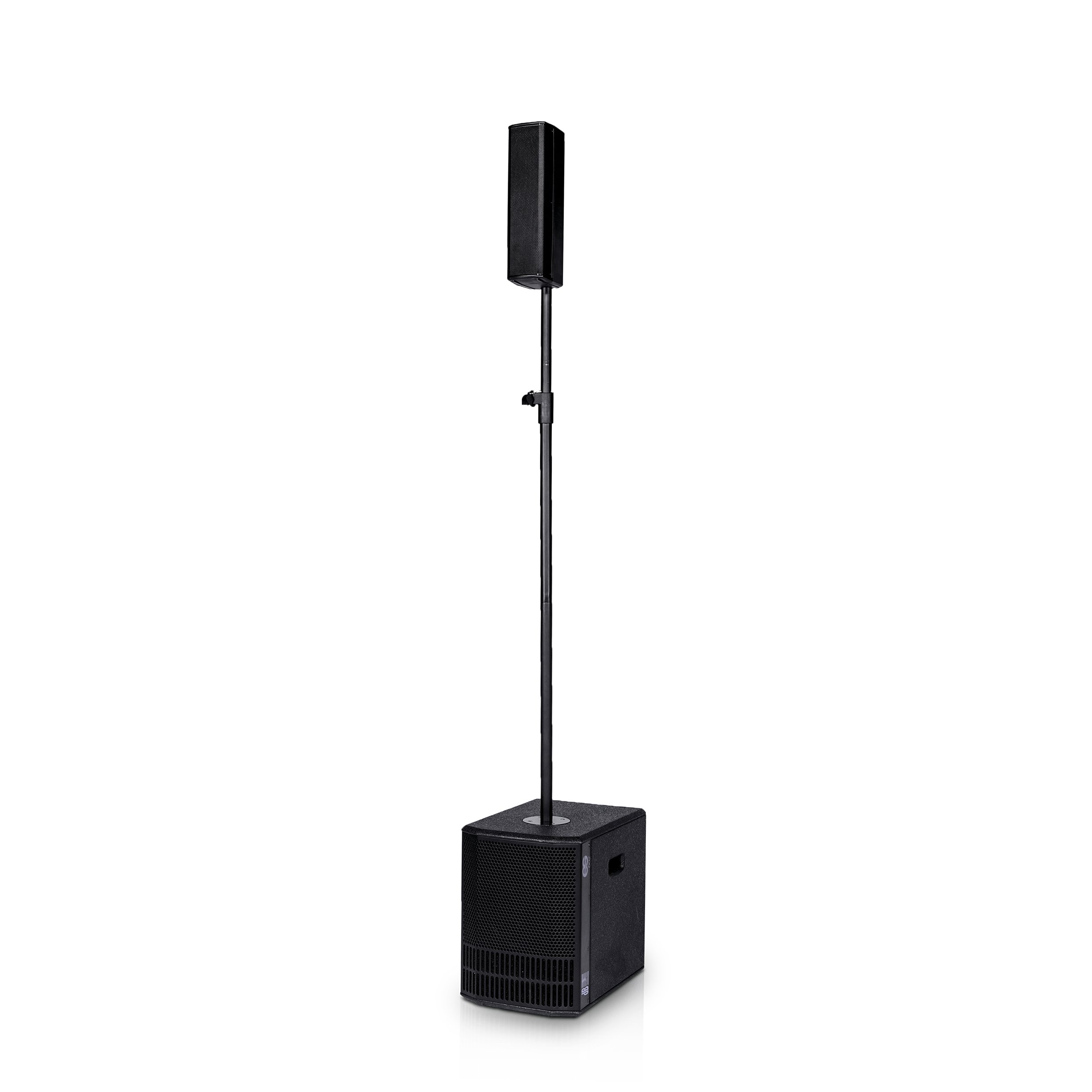dBTechnologies ES 602 Sistema PA a colonna portatile bi-amplificato con subwoofer da 10"