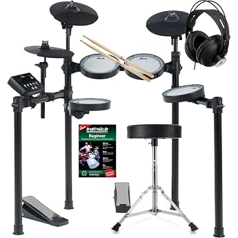 XDrum DD-460C E-Drum Kit Home Set Electronic Drum Kit with Mesh Heads