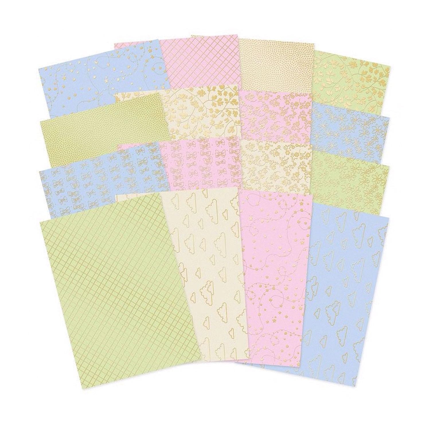 Hunkydory Crafts Spring Sensation Elegance Foiled Edge-to-Edge Cardstock