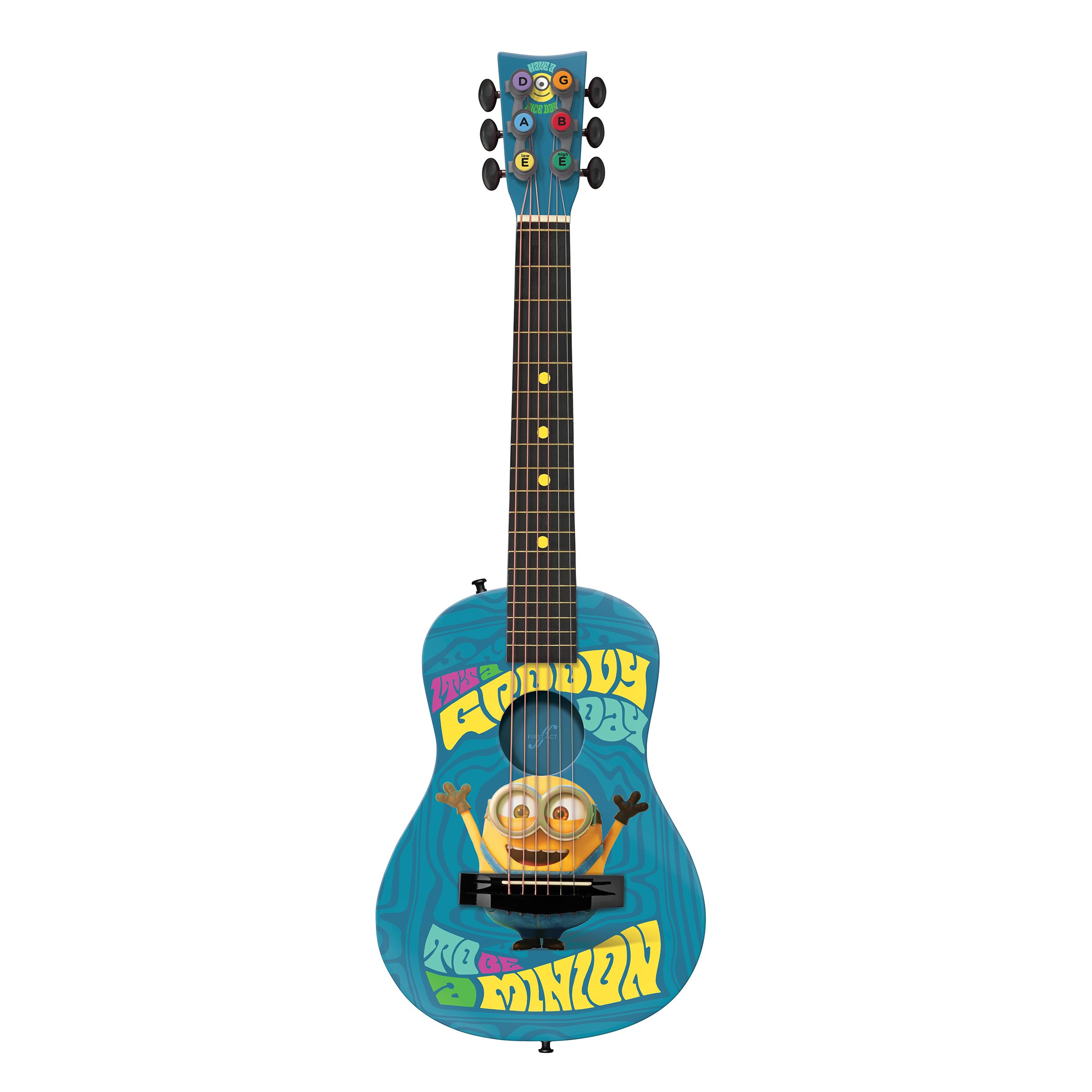Amazon.com: First Act MN705 Minions Acoustic Guitar : Musical