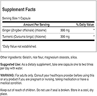 Vista 2 de Swanson Full Spectrum Jengibre y Cúrcuma 60 Cápsulas