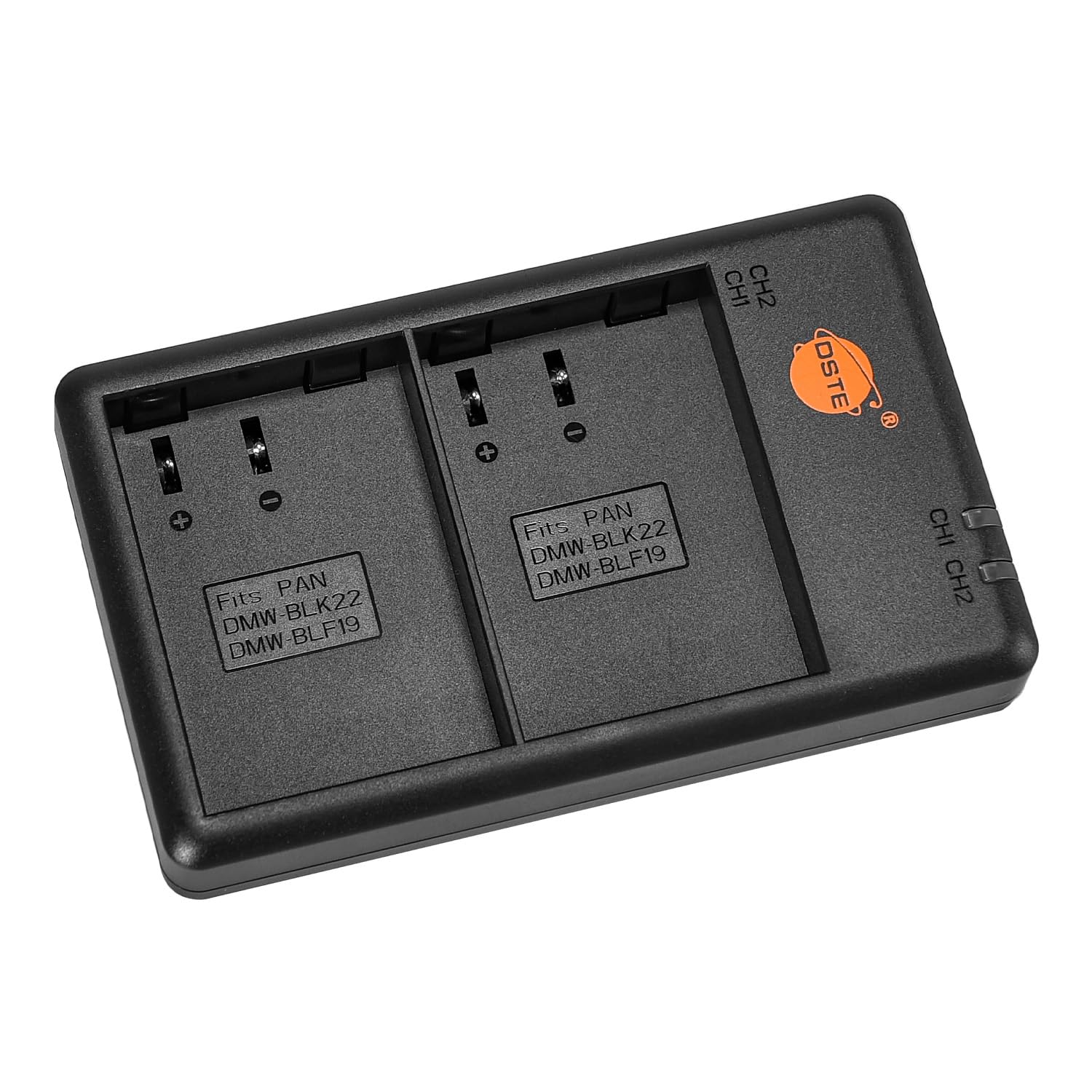 BM Premium Paquete de 2 baterías y cargador de batería DMW-BLK22 de alta capacidad para cámaras Panasonic Lumix S1 II, S1R II, DC-S5, S5 II, S5 IIX, S9, G9 II, GH5