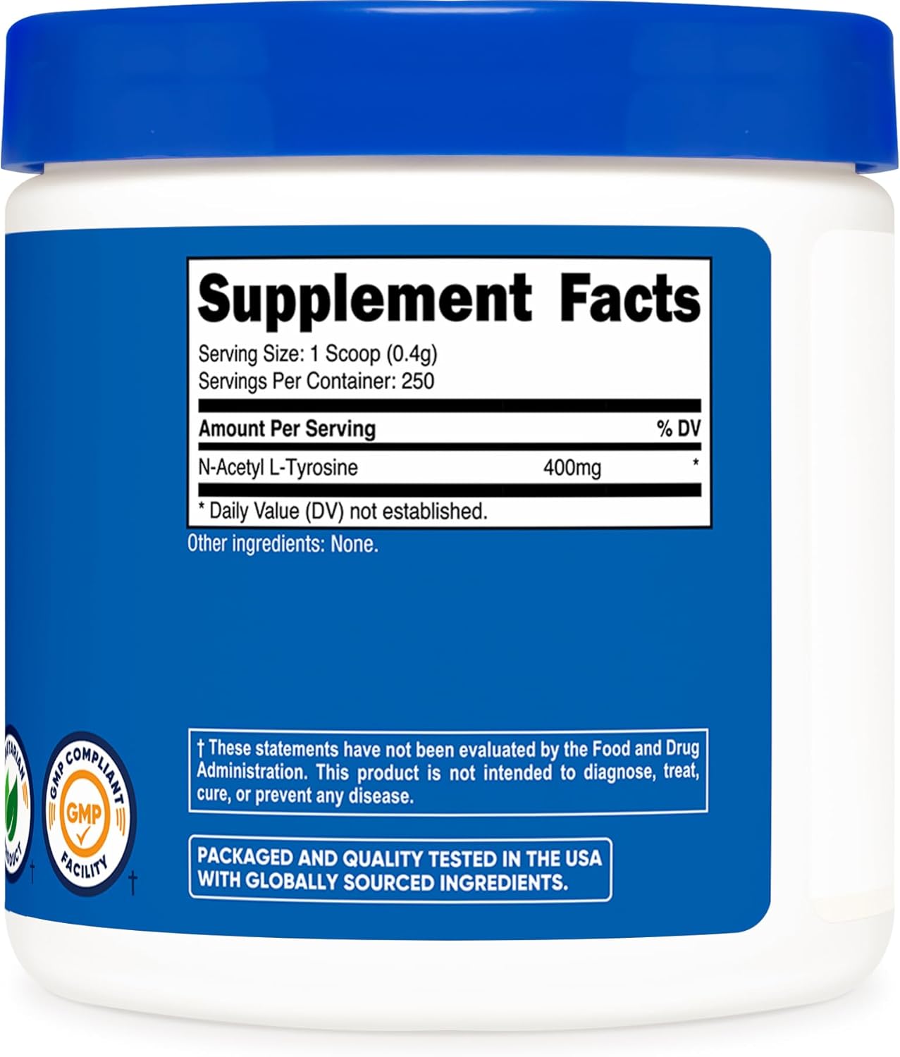 Nutricost Pure N-Acetyl L-Tyrosine (NALT) Powder 100 Grams (3Pack)