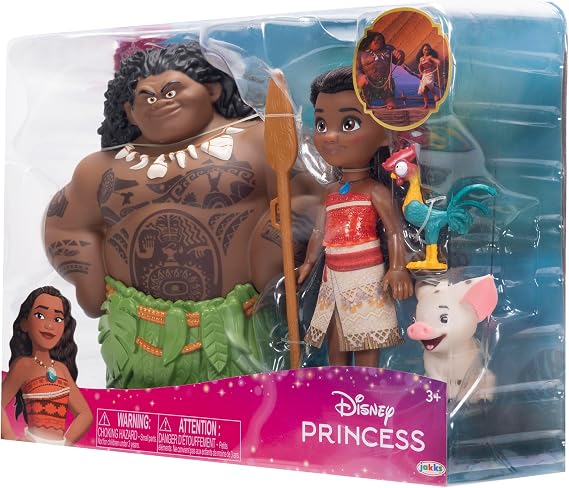 Disney Princess Moana & Maui Petite Doll Gift Set