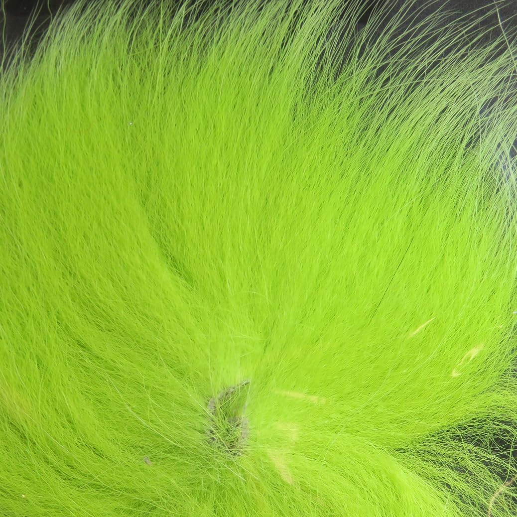 Hareline Dubbin (Chartreuse) - Arctic Fox Tail Hair