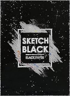 Yassin 1026 Black Sketch Book Paper 30 Sheets 19K 19X26Cm 75Gsm - Multi Color