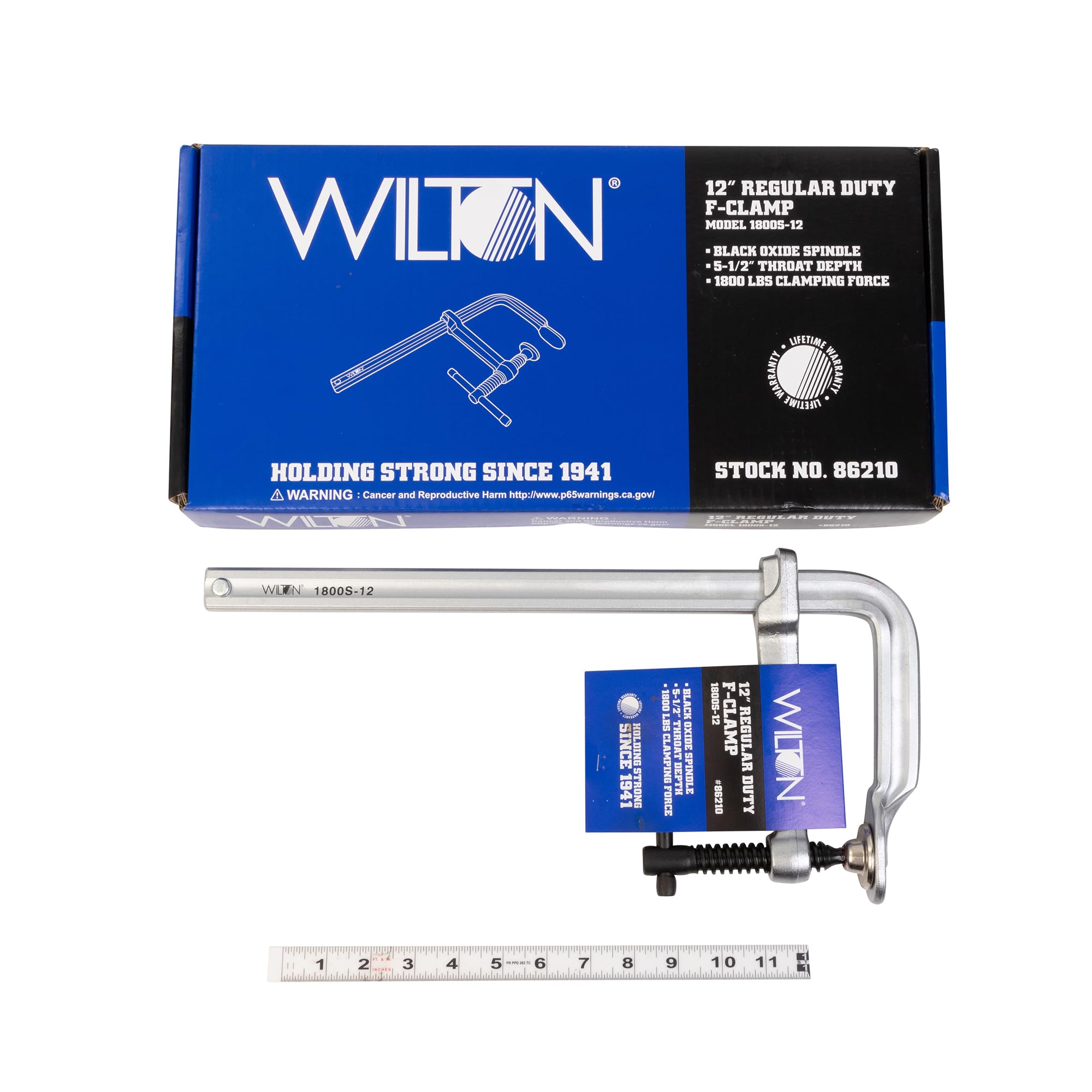 Wilton – Herramienta Grupo 1800s-12 Regular Duty F, 12 "