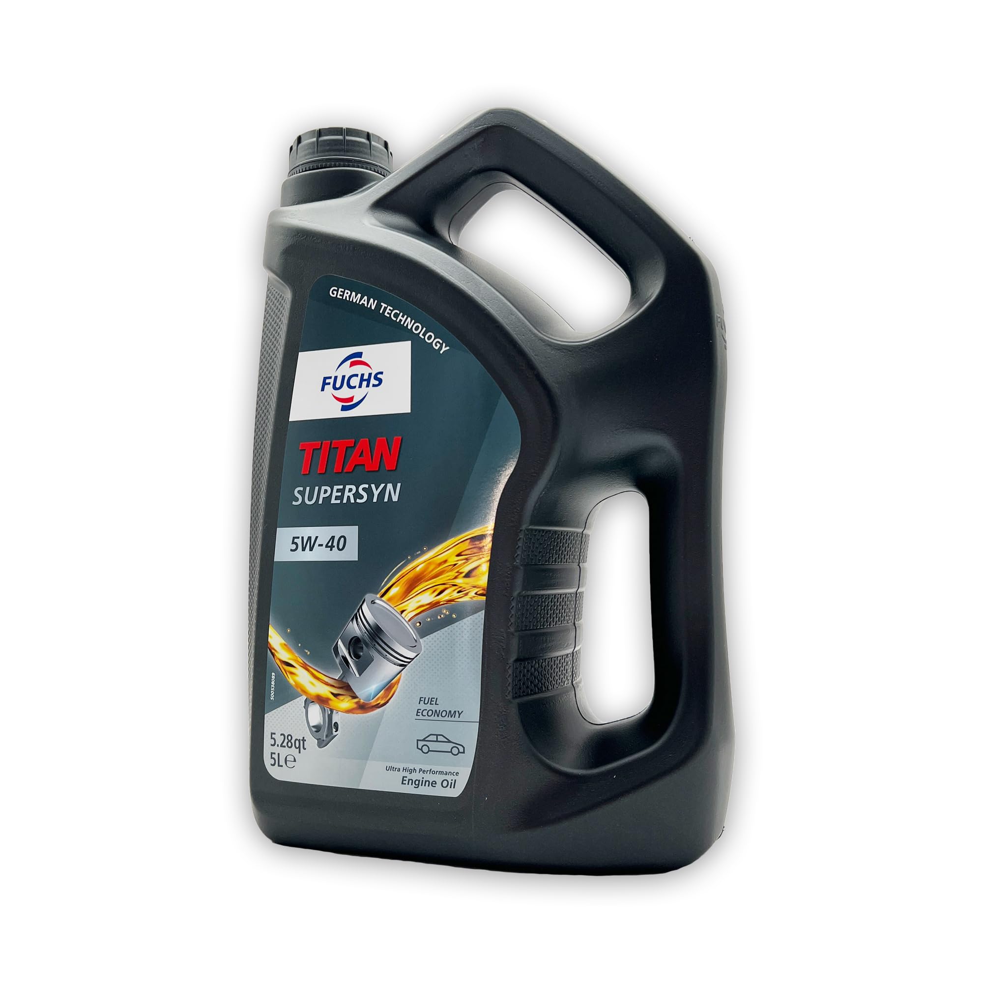 6 L Fuchs Titan Supersyn | 5W-40 | kompatibel mit | MB 229.3 | VW 502 00/505 00 | RN0700/RN0710 | 6 Liter | Motoröl | Motorenöl | PKW ÖL | Motoroel | Motorenoel | mit Trichter