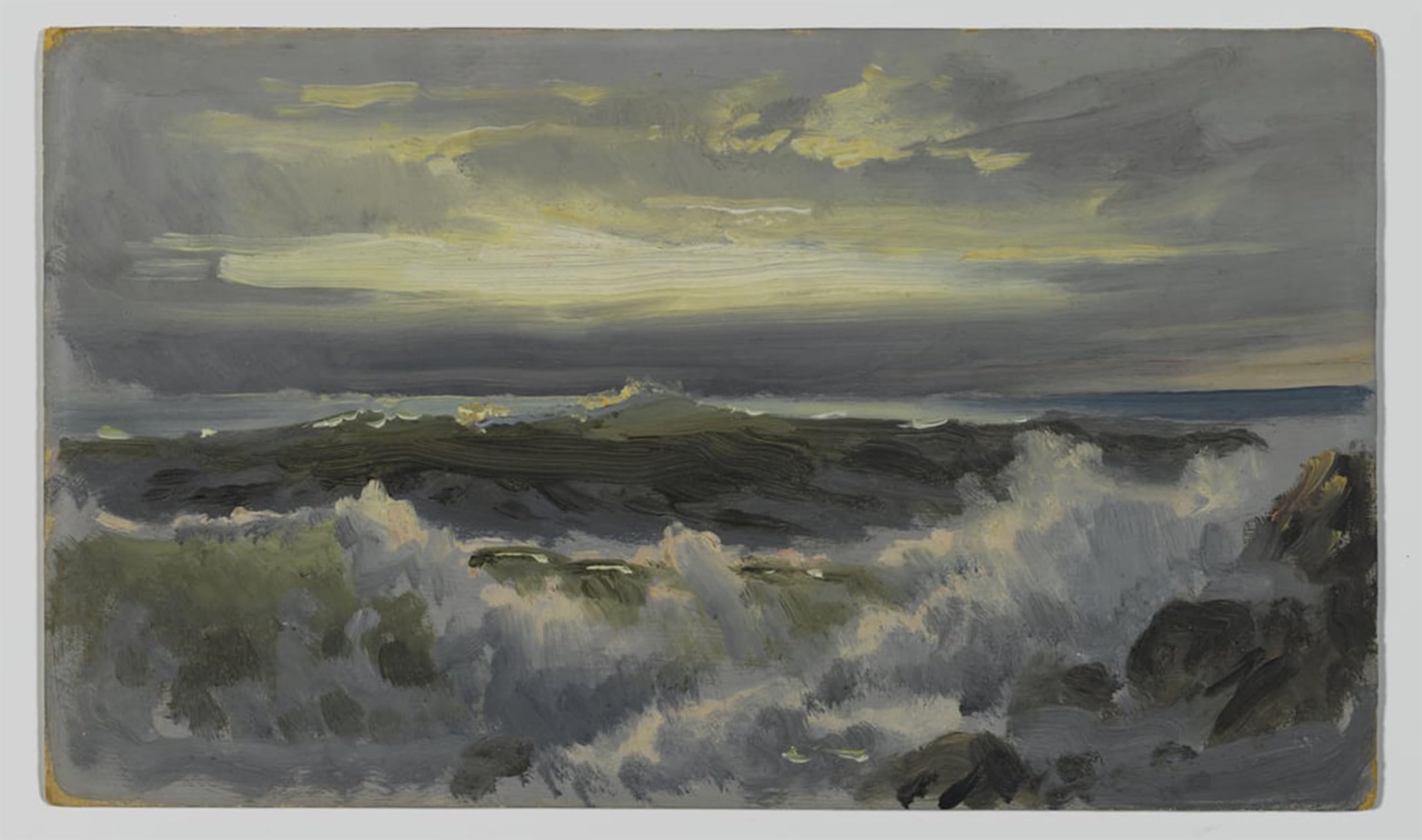 POSTERIIk Famous Animal Posters Vintage Picture a Rough Surf After by William Trost Richards Modern Wall Decor for Home Decor 60x90cm