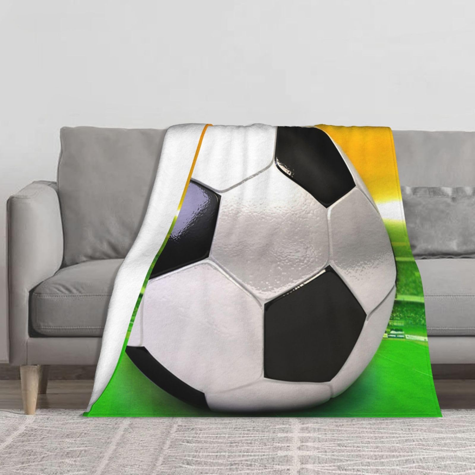 Couverture de canapé plaid flanelle basket-ball idée cadeau ado et adulte