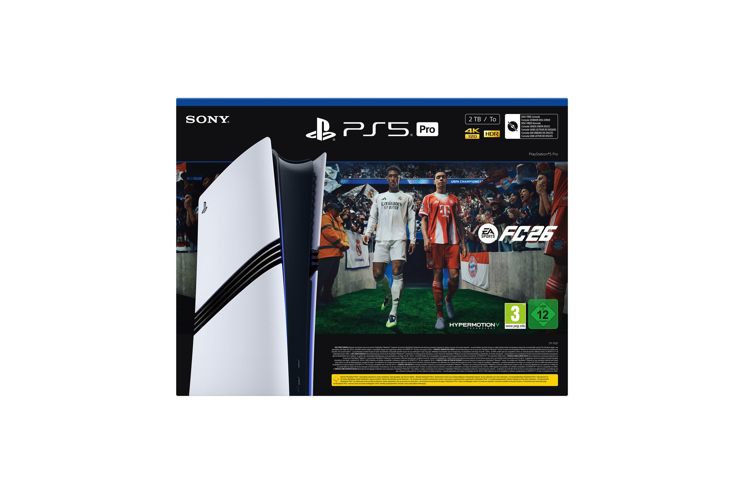 Sony Consola PlayStation5 Pro Bundle EA FC26