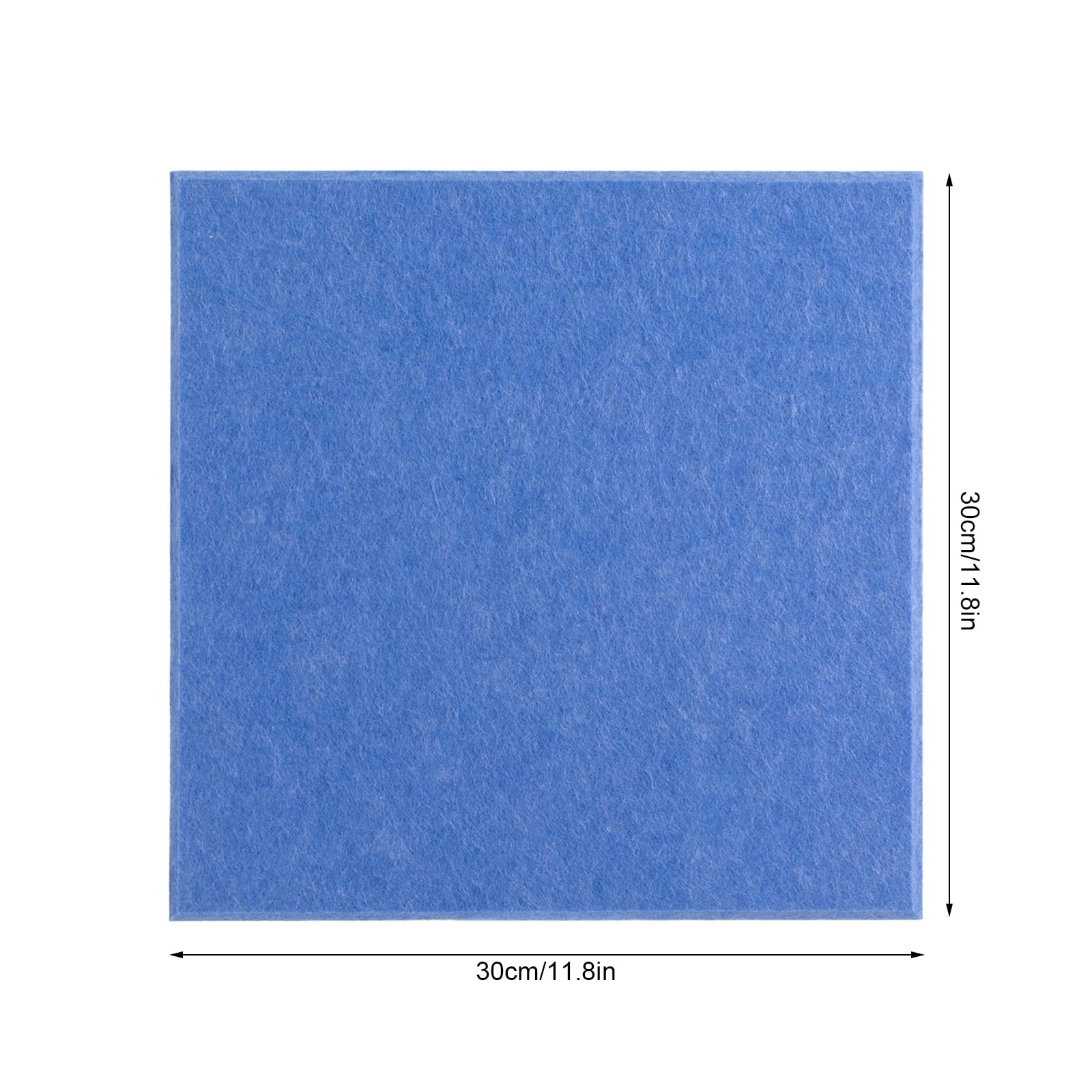 Azulejos acústicos autoadhesivos 18 piezas paneles de pared silenciadores cuadrados insonorización de alta densidad adecuados para salas de estar, oficinas, salas de juegos, estudios de grabación, etc