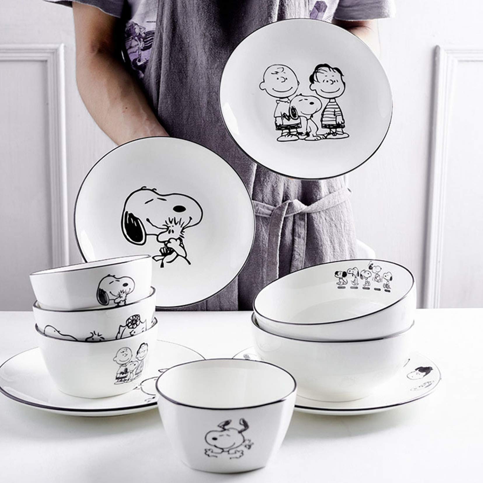 3112SNOOPY食器セット ベビー食器セット SY-1 | リッチェル公式ウェブショップ