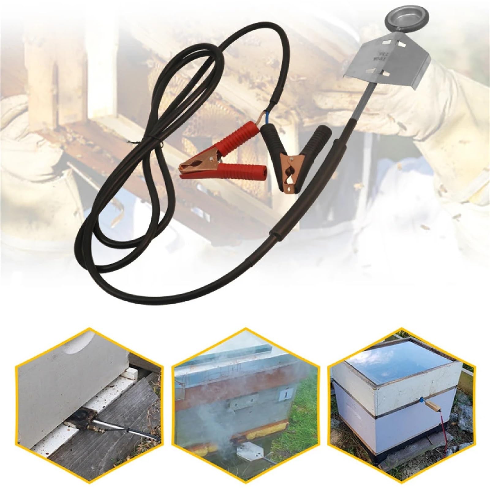 Vaporizzatore di acido ossalico Trattamento contro gli acari for Controllo della varroa Forniture for apicoltura Attrezzature for , strumenti per l'apicoltura
