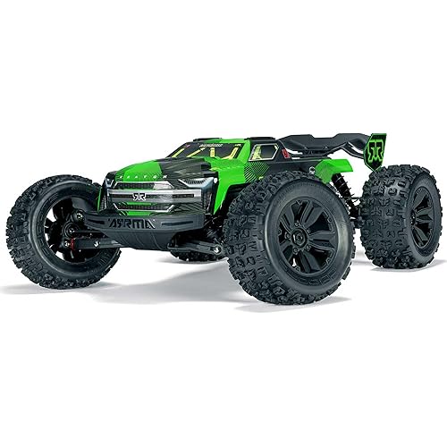 ARRMA RC Truck 1/8 KRATON 4X4 6S BLX BRUSHLESS V6 Speed Truck RTR (Lipo Battery and Charger Not Included) (Green/Black), ARA8608V6T3