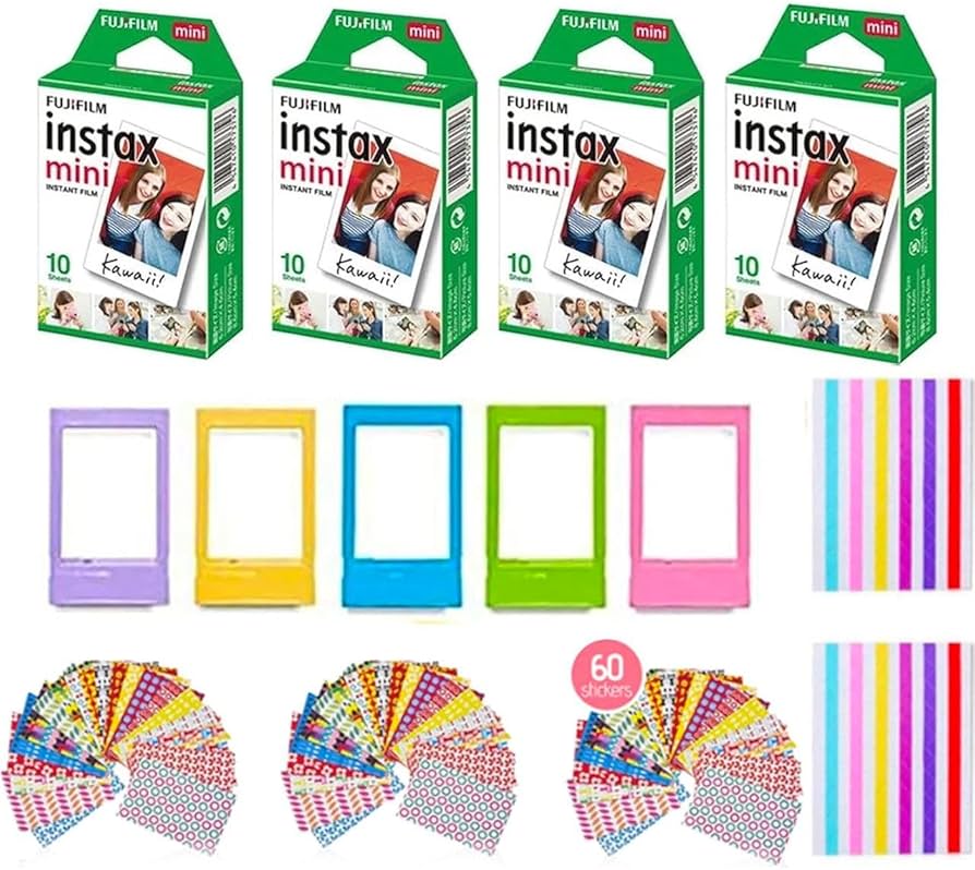 Amazon.com : Fujifilm Instax Mini Instant Film (2 Pack, 40 Sheets