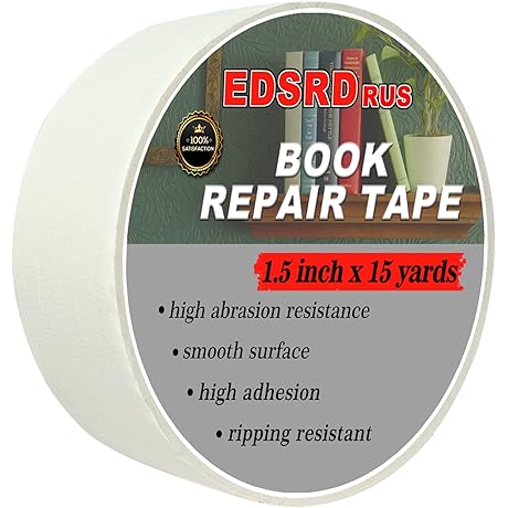 Heavy Duty Scotch Book Tape, 1.5 Inch