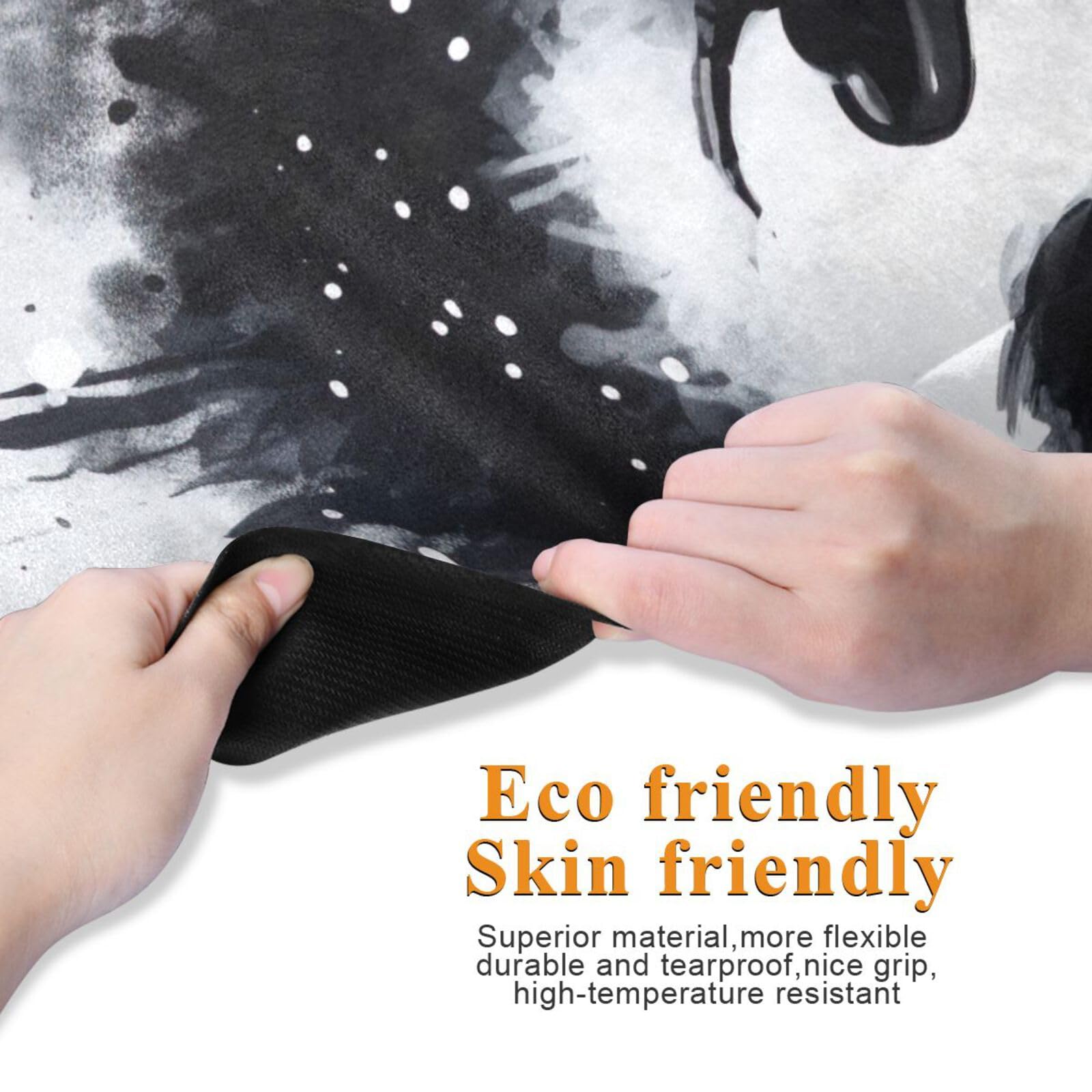 SDMKA Cute Panda Yoga Mat for Women Men 71