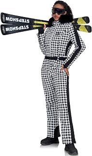 HOTIAN Women's One Piece Ski Suit: Slim Fit Waterproof Snowsuit Jumpsuit for Snowboarding & Winter Sports