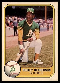 1981 Fleer #574 Rickey Henderson