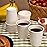 RACETOP [300 count] Paper Coffee Cups 8 oz, Disposable Coffee Cups, Hot Beverage, Ideal for Pub, Party, Office White