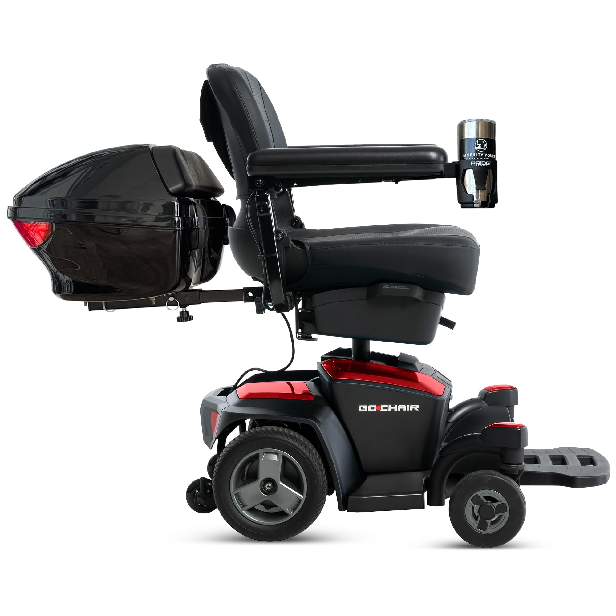 Pride Go Chair Plus Mobility Yours Storage Pod, Upgraded 20