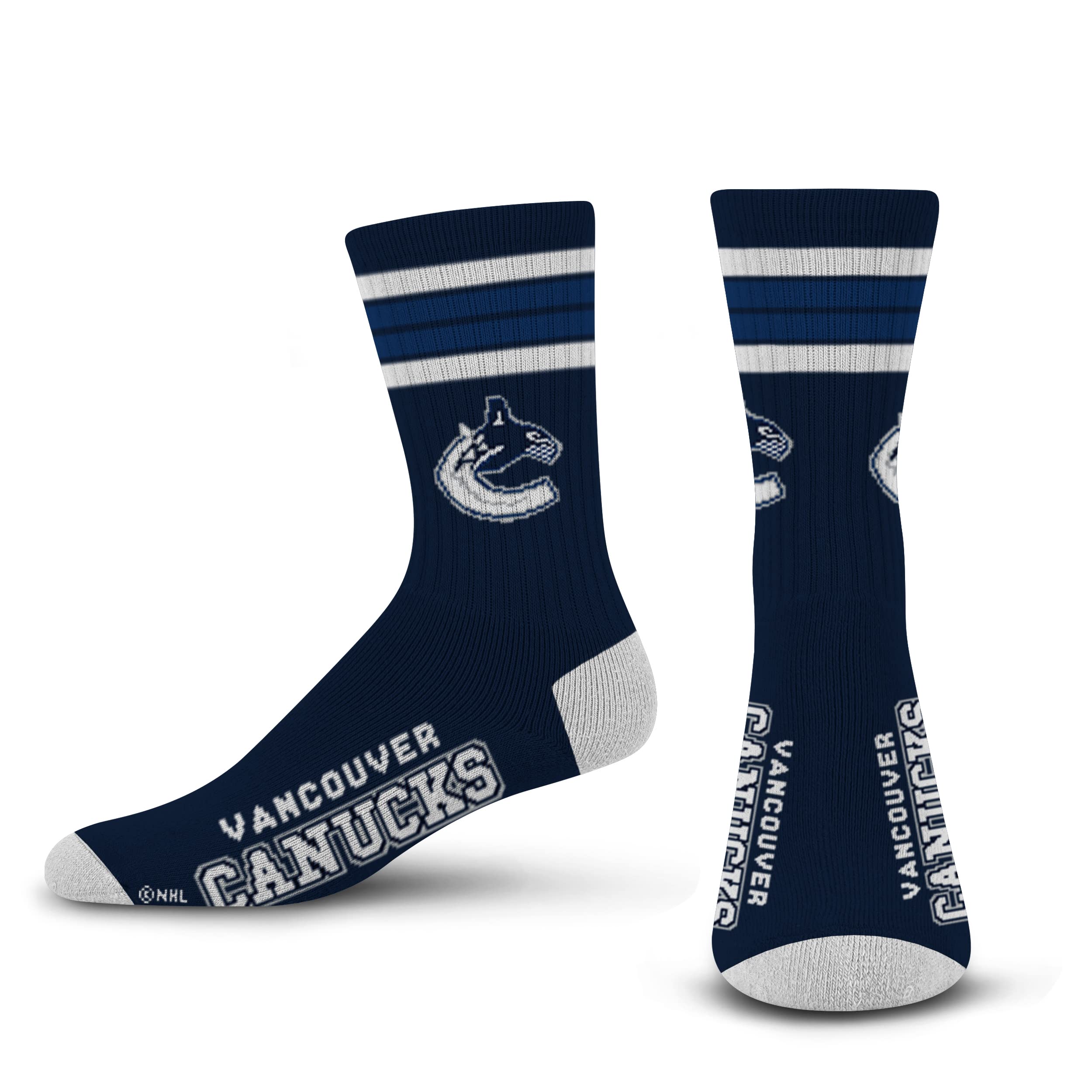 For Bare Feet Women's NFL Four Stripe Socks