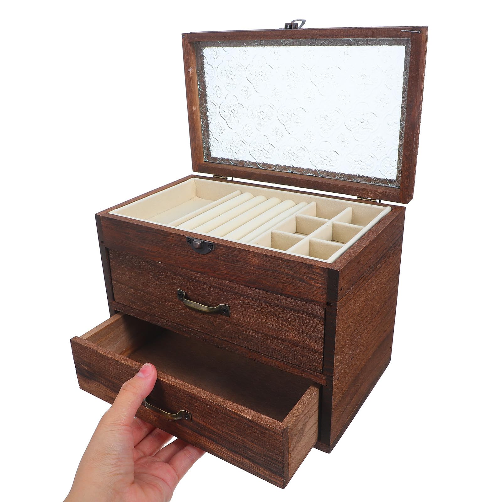 Schminkorganizer mit Schubladen für Schminktisch und Schreibtisch