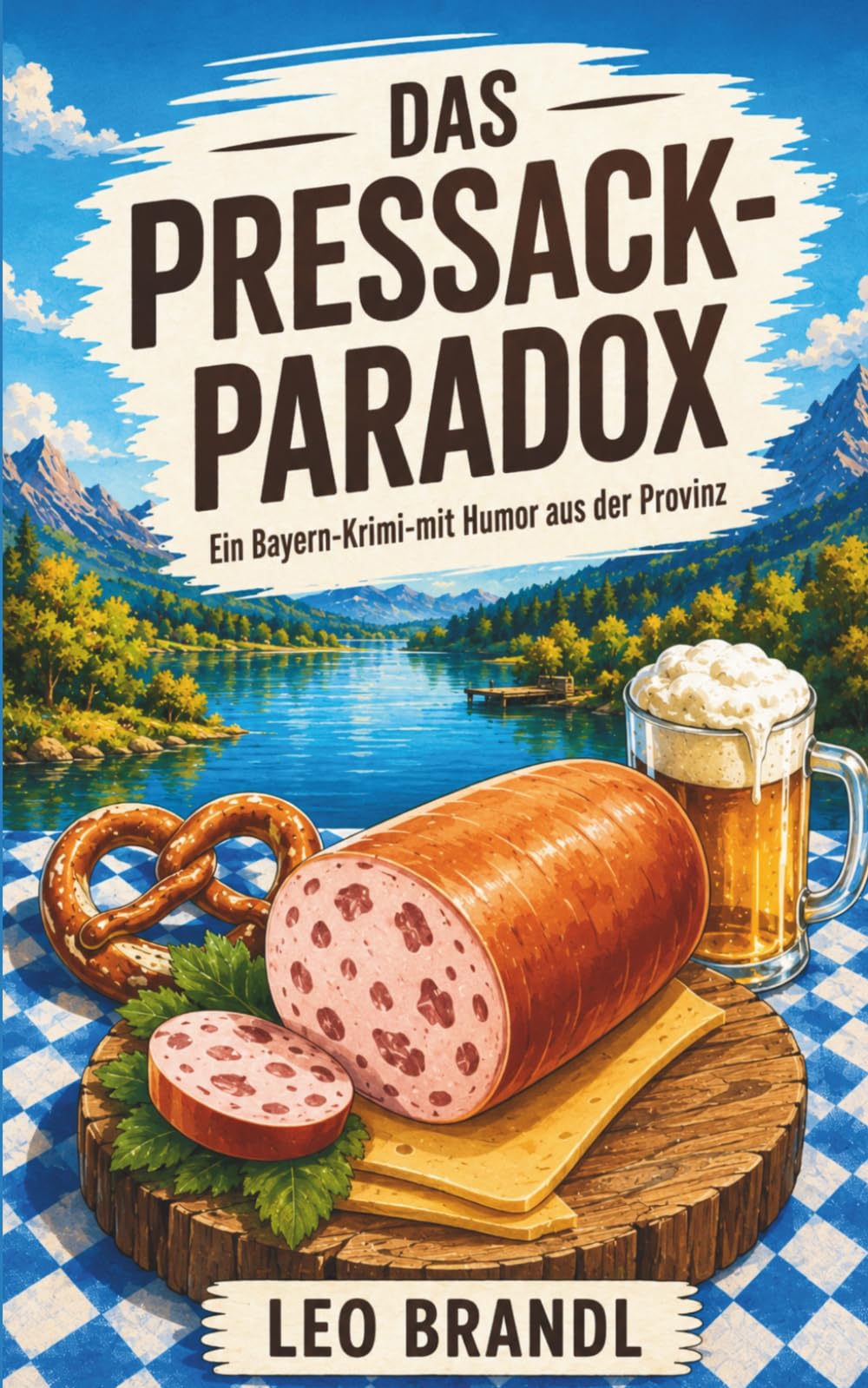 Das Pressack-Paradox: Ein Bayern-Krimi mit Humor aus der Provinz (Ammersee-Krimis von Leo Brandl)