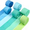 PartyWoo Crepe Paper Streamers 6 Rolls 492ft, Pack of Party Streamers in 6 Pastel Colors for Birthday Decorations, Party Decorations, Wedding Decorations (1.8 Inch x 82 Ft/Roll)
