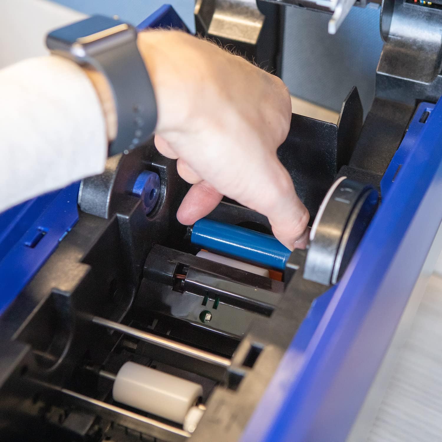 ID Maker Apex 300 Print Ribbon - Full-Color YMCKO Printer Ribbon - for PVC ID Badge Cards - Professional Print Quality - Official ID Maker Brand Printer Ribbon