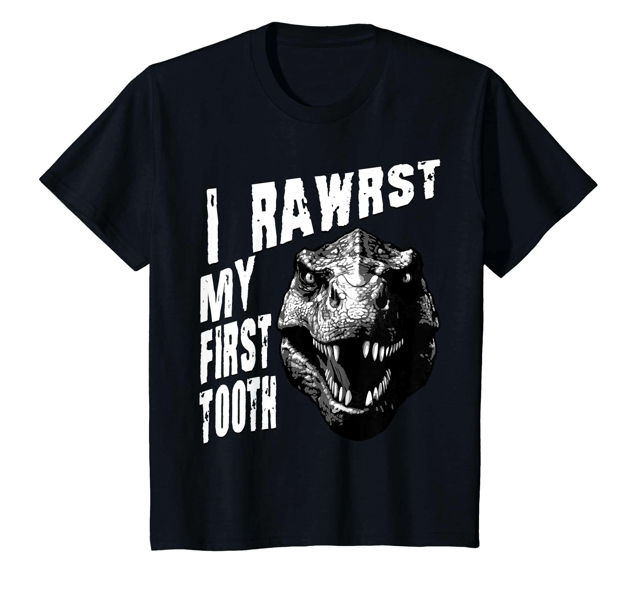 Kids TRexI Lost My First Tooth Fairy T-Rex Kids Boys Baby Teeth T-Shirt