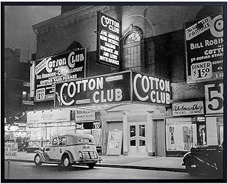 African American Historic Photo - Black History Wall Art Decor, Home Decoration - Iconic Harlem Picture - Unique Gift for Jazz Music Fan, Musician - Cotton Club