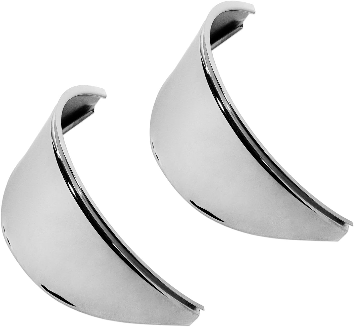 IAP Performance AC941301 Headlight Eyebrow (Chrome Pair for VW Beetle)