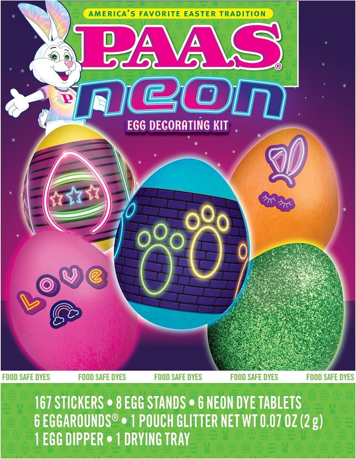 Neon Easter Egg Decorating Kit - America's Favorite Easter Tradition