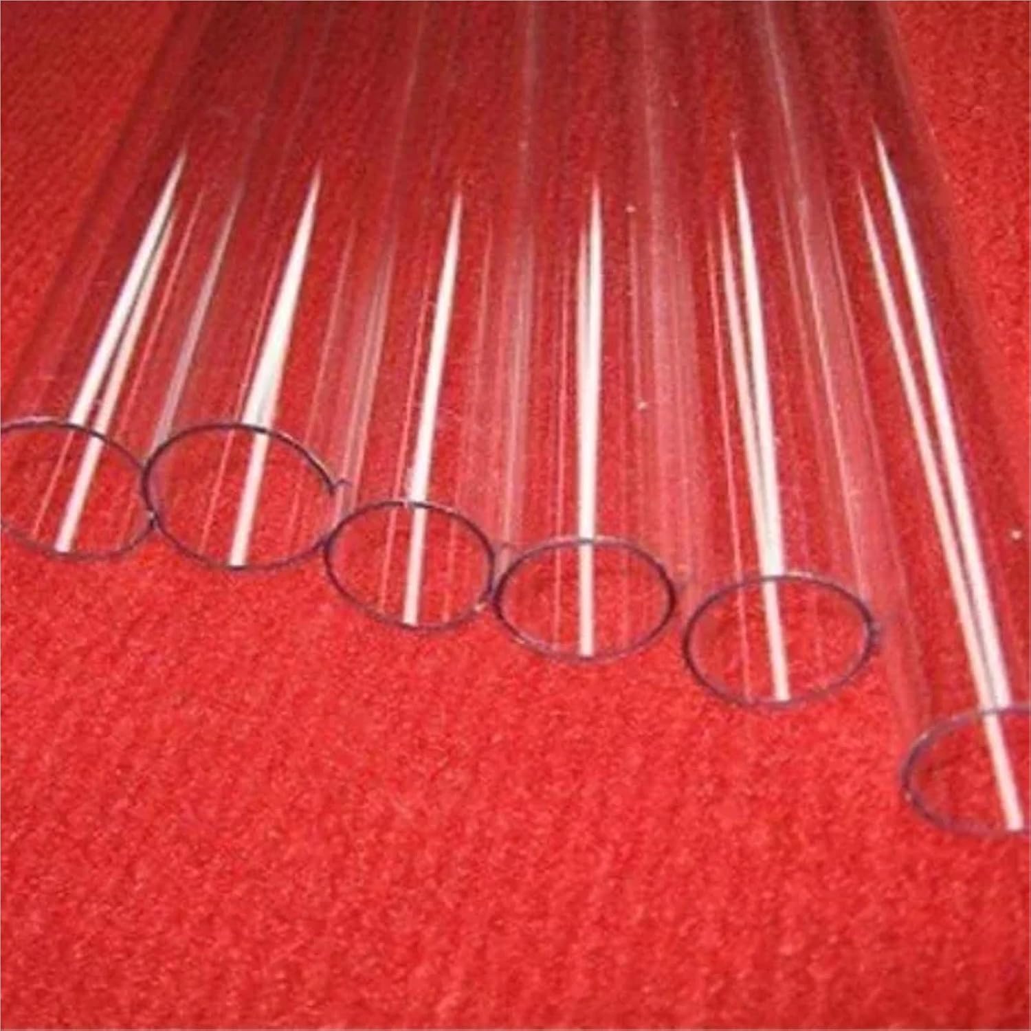 Quartz Glass Heating Tube - 1600°C Resistant, for Tube Furnace & Lab Applications OD 20-100mm(OD60-ID50mm-L1.2m)