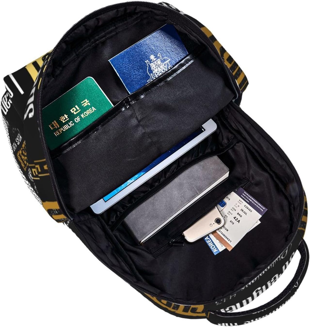 Jesus Cross Laptop Backpack for Travel Lightweight Bookbag Large Capacity Christian Bag Casual Daypack - Image 5