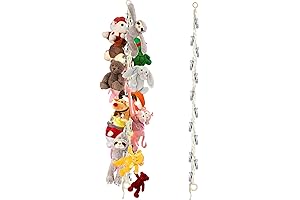 Stuffed Animal Storage Hammock Corner - Hanging Teddy Bear Holder