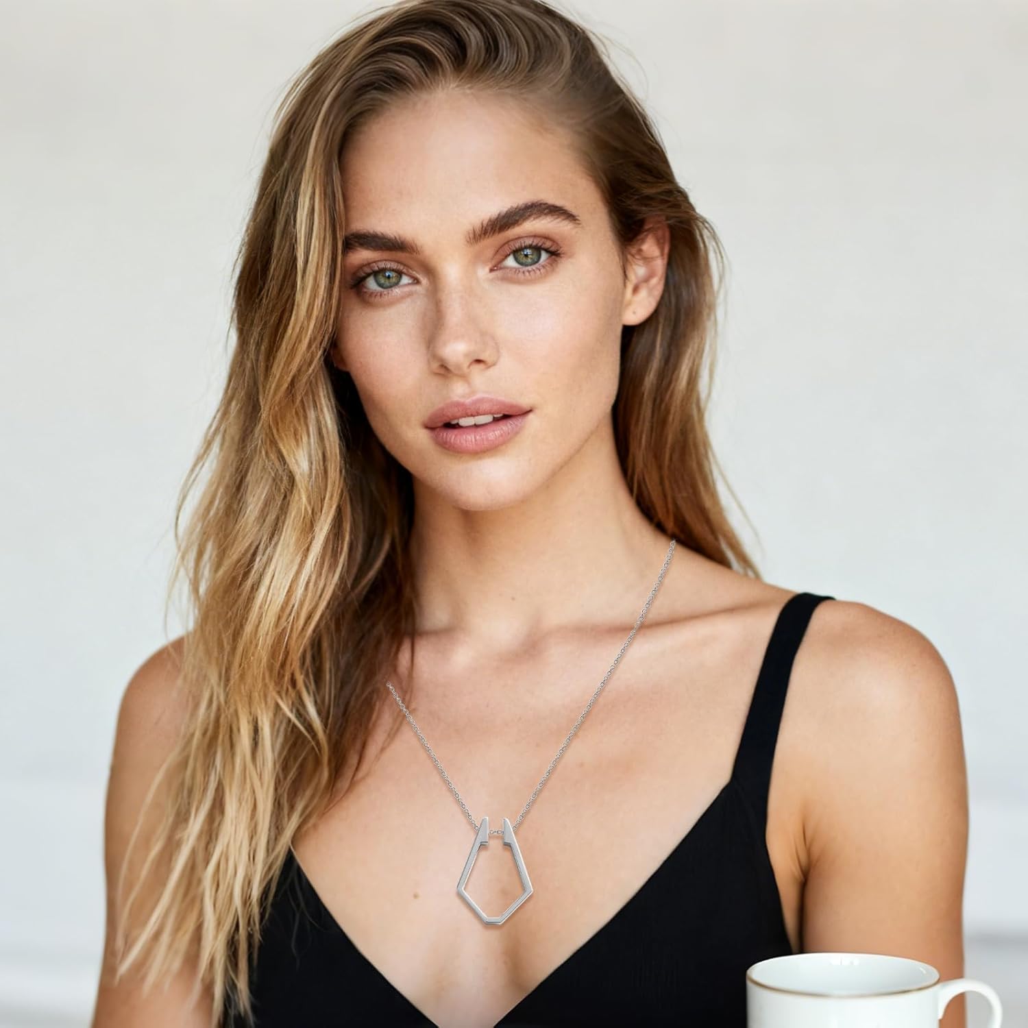 Ring Holder Necklace - Stainless Steel Keeper for Women Men Wedding & Engagement Ring Keeper Necklaces for Wife, Nurse, Doctor