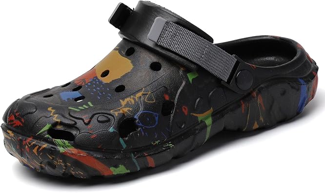 Meidiastra Clogs Mens Mens Summer   Lightweight Eva Garden Shoes Bath Shoes   Breathable Rubber Shoes Non-Slippery   Comfortable Casual Shoes for Beach & Home