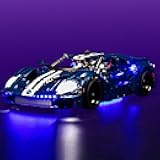 VONADO LED Light Kit for Lego 2022 Ford GT 42154, DIY Technic Ford GT Light Kit Compatible with Lego Car (NO Model)